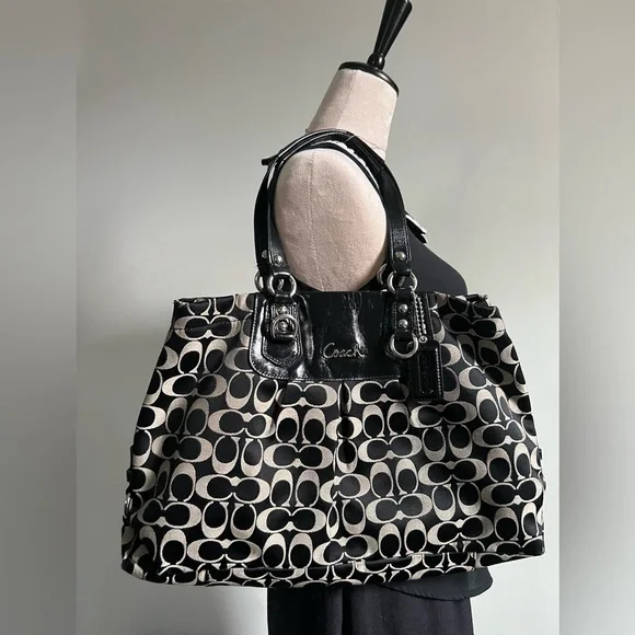 Coach 2011 Ashley Signature Shoulder Bag - Picture 1 of 14